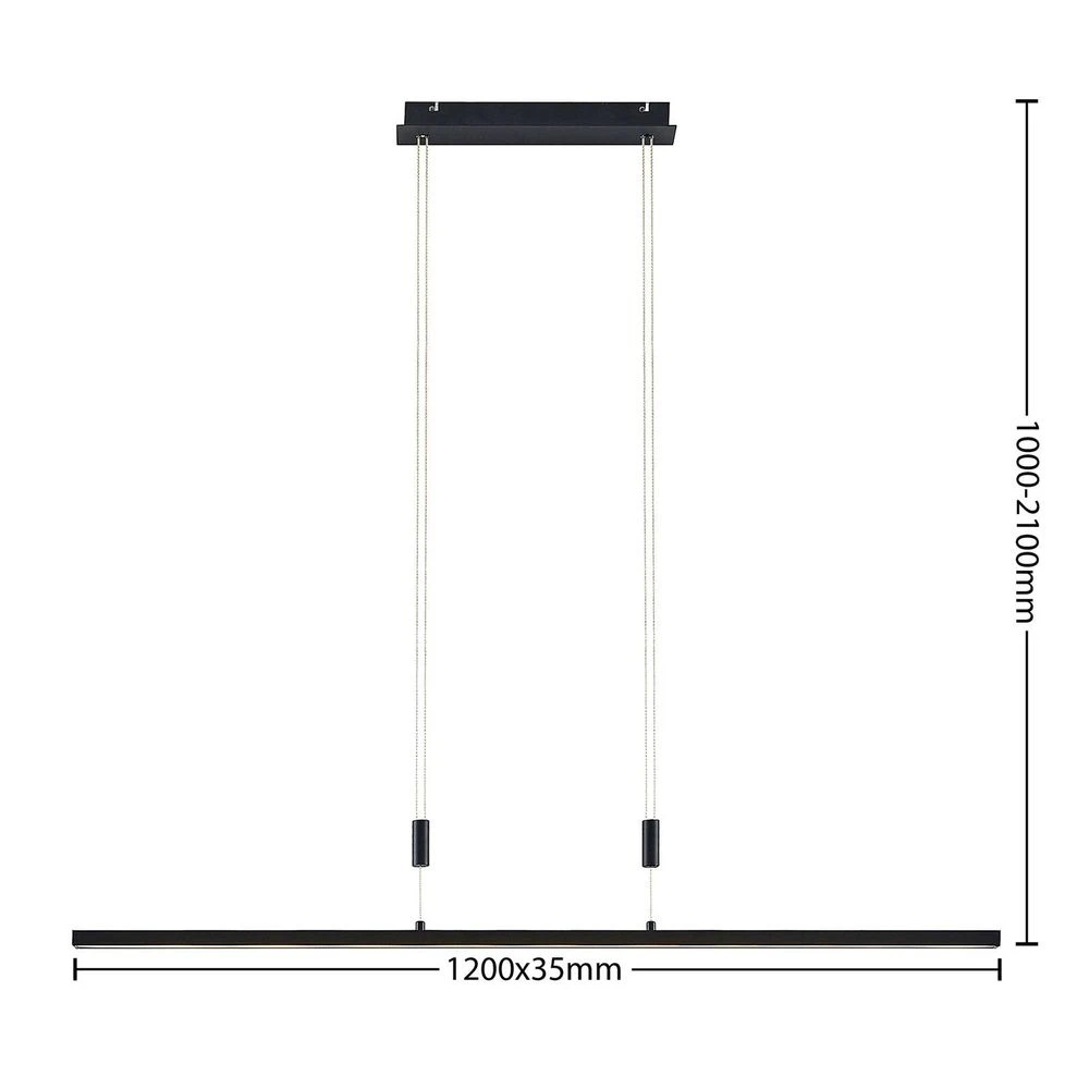 Arneja Lámpara Colgante Black - Lindby 5 Arneja Lámpara Colgante Black - Lindby - Imagen 5