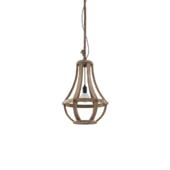 Tojaka Lámpara Colgante Ø42 Wood - Lindby