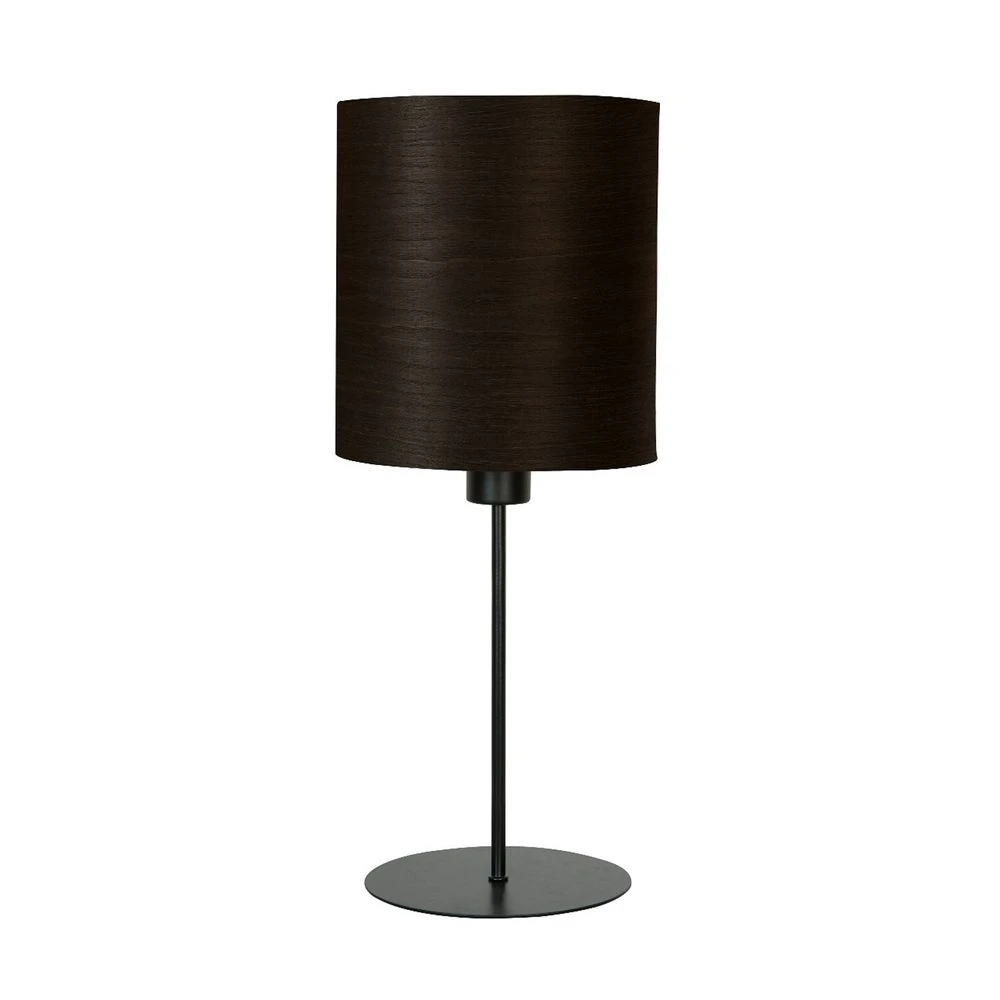 Veneer Bordlampe Ø20,5 Smoked Oak - Envostar 1 Veneer Bordlampe Ø20,5 Smoked Oak - Envostar