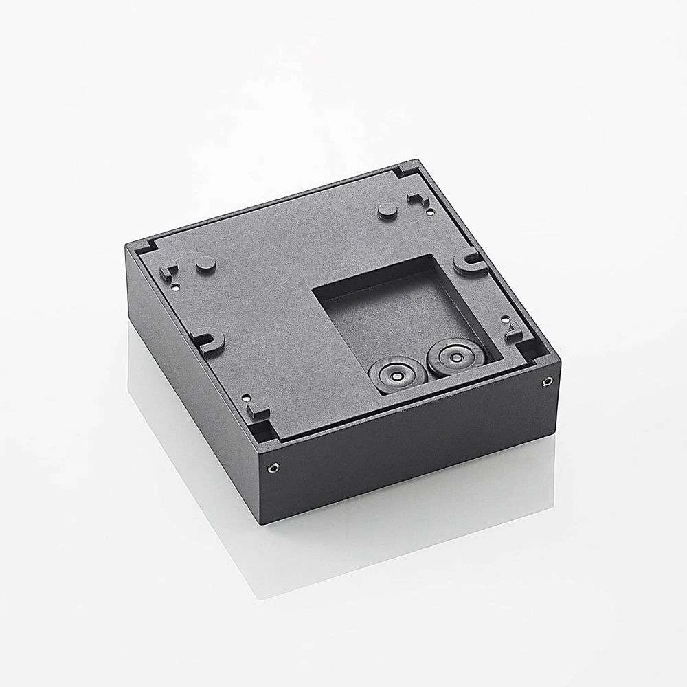 Sylvett LED Aplique Exterior Dark Grey/Dark Wood - Lucande 5 Sylvett LED Aplique Exterior Dark Grey/Dark Wood - Lucande - Imagen 5