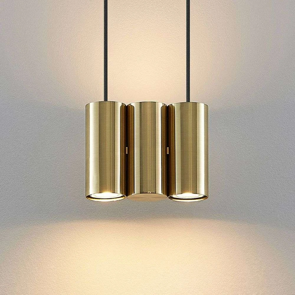 Cesur 3 Lámpara Colgante Brass - Lucande 5 Cesur 3 Lámpara Colgante Brass - Lucande - Imagen 5