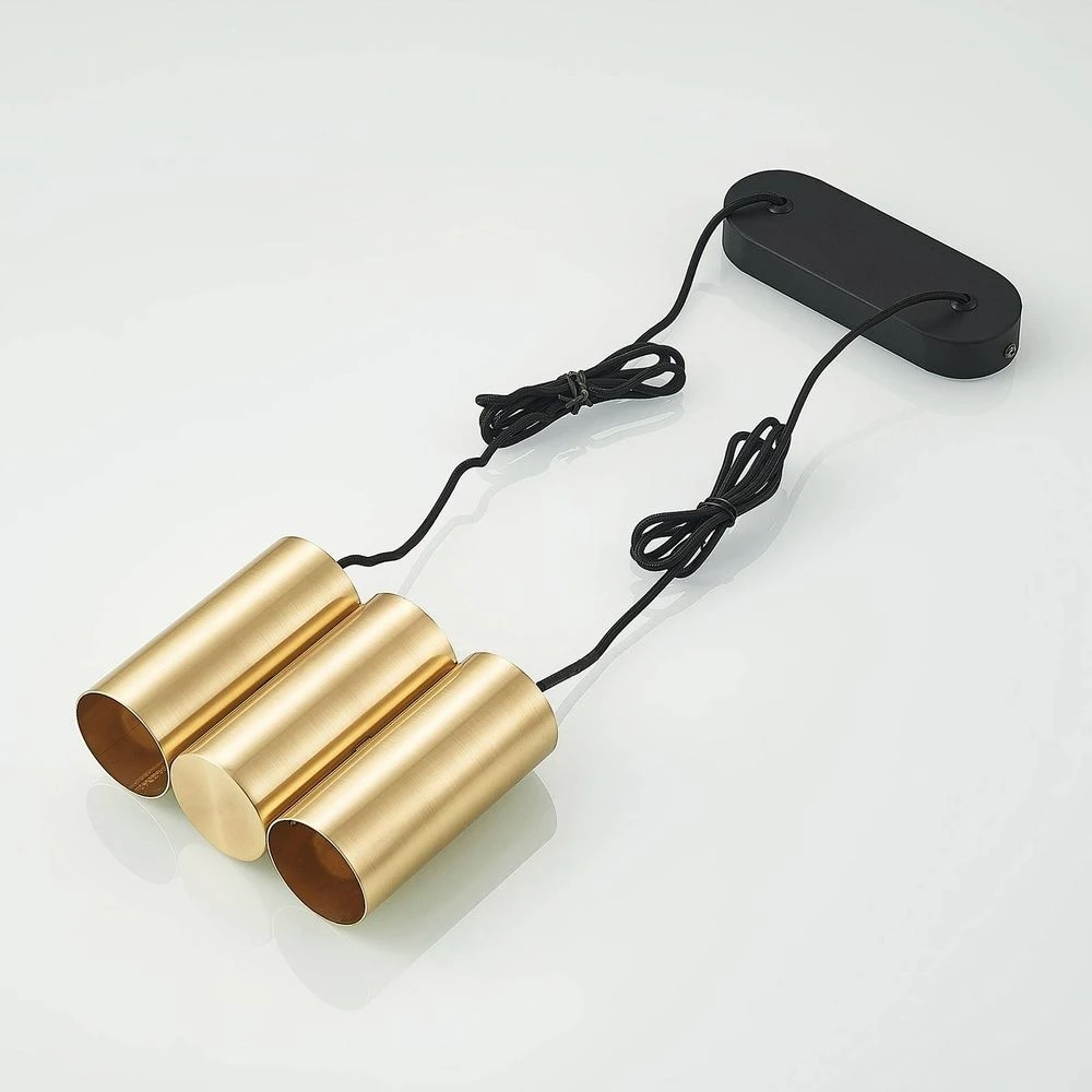 Cesur 3 Lámpara Colgante Brass - Lucande 6 Cesur 3 Lámpara Colgante Brass - Lucande - Imagen 6