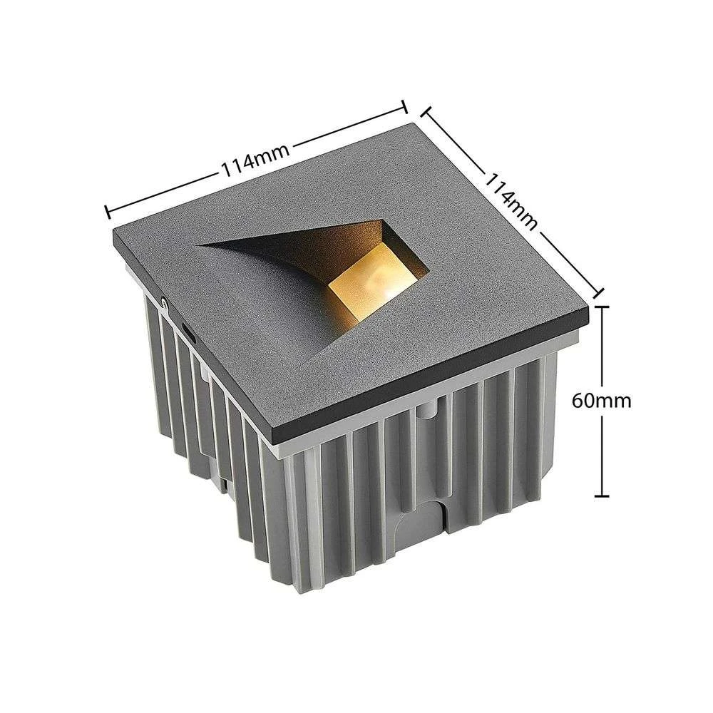 Lasca Luz De Pared Empotrada IP65 Black - Arcchio 3 Lasca Luz De Pared Empotrada IP65 Black - Arcchio - Imagen 3