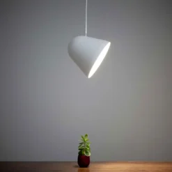 Tilt S Lámpara Colgante Blanco/Blanco - Nyta -Ofertas Flos Tienda 4260366480366 Tilt S Pendel Hvid 3