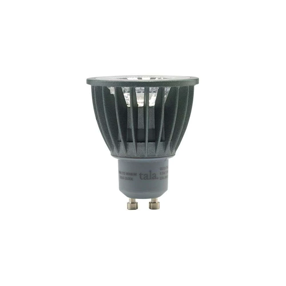 Bombilla LED 6,5W 2000-2800K Dim-To-Warm GU10 - Tala 1 Bombilla LED 6,5W 2000-2800K Dim-To-Warm GU10 - Tala