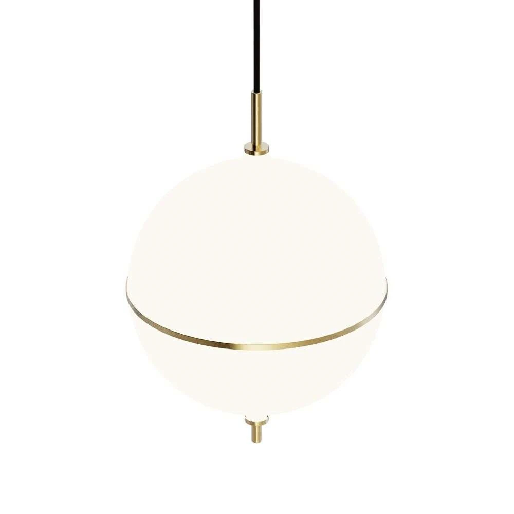 Eternal Moonlight Pendel Large Ø32 Brass/Opal - Rebello Decor 2 Eternal Moonlight Pendel Large Ø32 Brass/Opal - Rebello Decor - Imagen 2