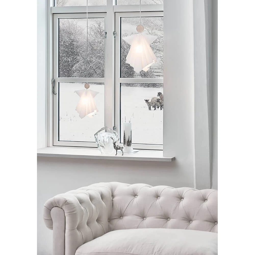 Angel Uriel Chica Blanco/Roble Claro - Le Klint 2 Angel Uriel Chica Blanco/Roble Claro - Le Klint - Imagen 2