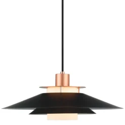 Rivoli Lámpara Colgante Ø40 Black - Halo Design
