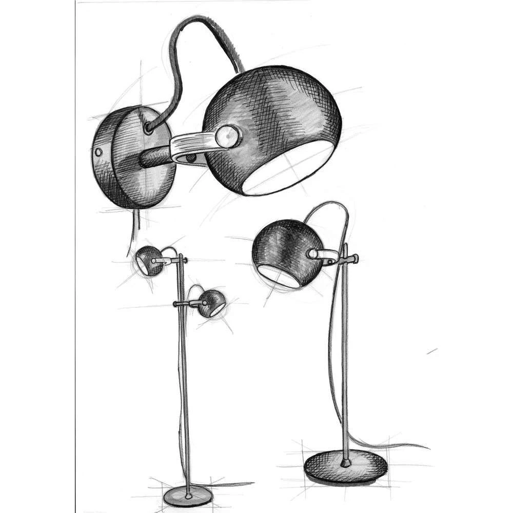 D.C Lámpara De Pie 2L Ø18 Black/Oak - Halo Design 4 D.C Lámpara De Pie 2L Ø18 Black/Oak - Halo Design - Imagen 4