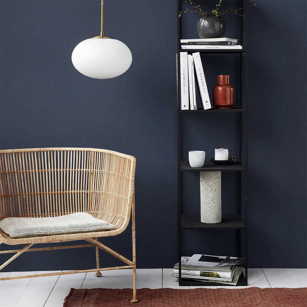 Opal Lámpara Colgante Lámpara Ø30cm Blanco/Latón - House Doctor 3 Opal Lámpara Colgante Lámpara Ø30cm Blanco/Latón - House Doctor - Imagen 3