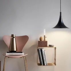 Trion 35 P1 Lámpara Colgante Latón/Negro - Darø -Ofertas Flos Tienda 5709349024238 Trion 35 P1 Pendel MessingSort D2