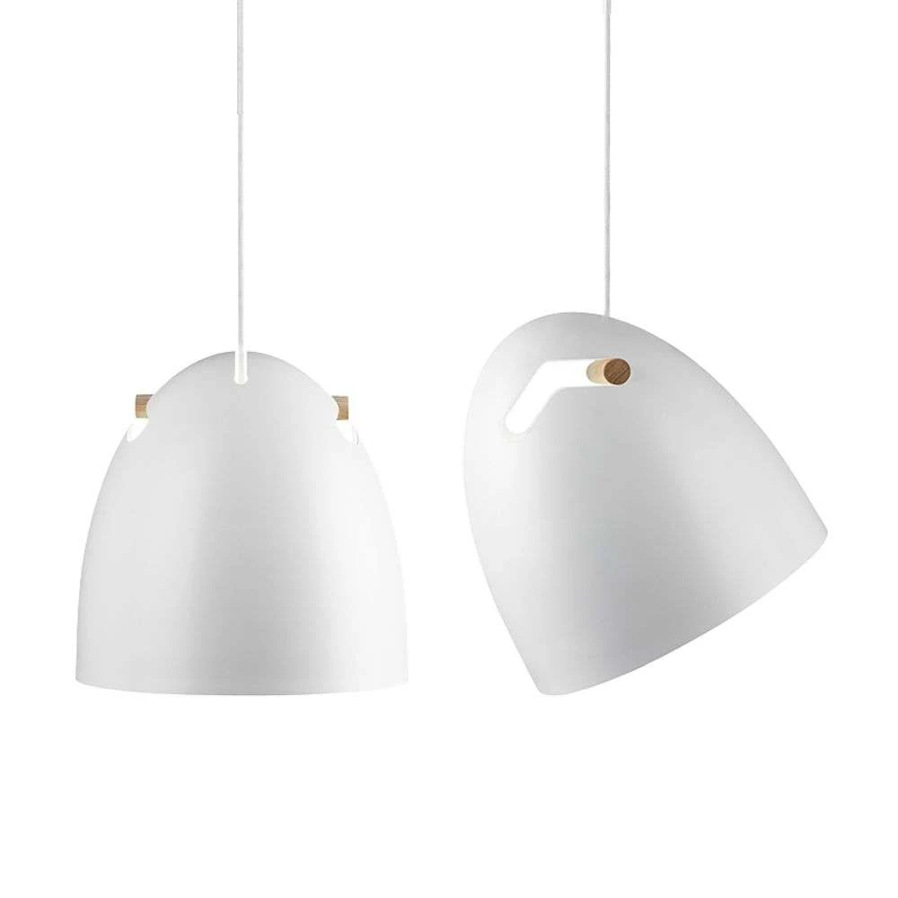 Bell+ 30 P1 Lámpara Colgante Roble/Blanco - Darø 2 Bell+ 30 P1 Lámpara Colgante Roble/Blanco - Darø - Imagen 2
