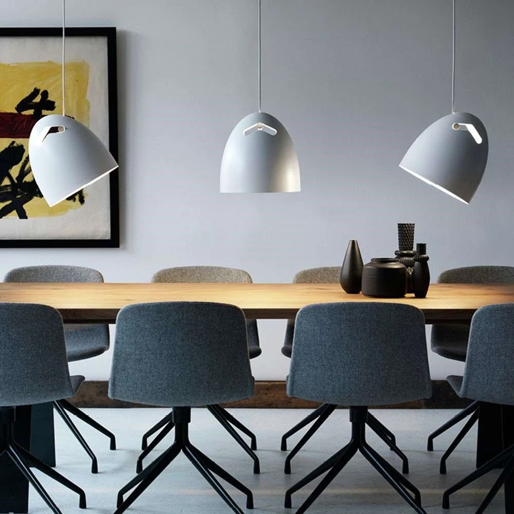 Bell+ 30 P1 Lámpara Colgante Roble/Blanco - Darø 4 Bell+ 30 P1 Lámpara Colgante Roble/Blanco - Darø - Imagen 4