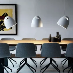 Bell+ 70 P1 Lámpara Colgante Roble/Blanco - Darø -Ofertas Flos Tienda 5709349025181bell704