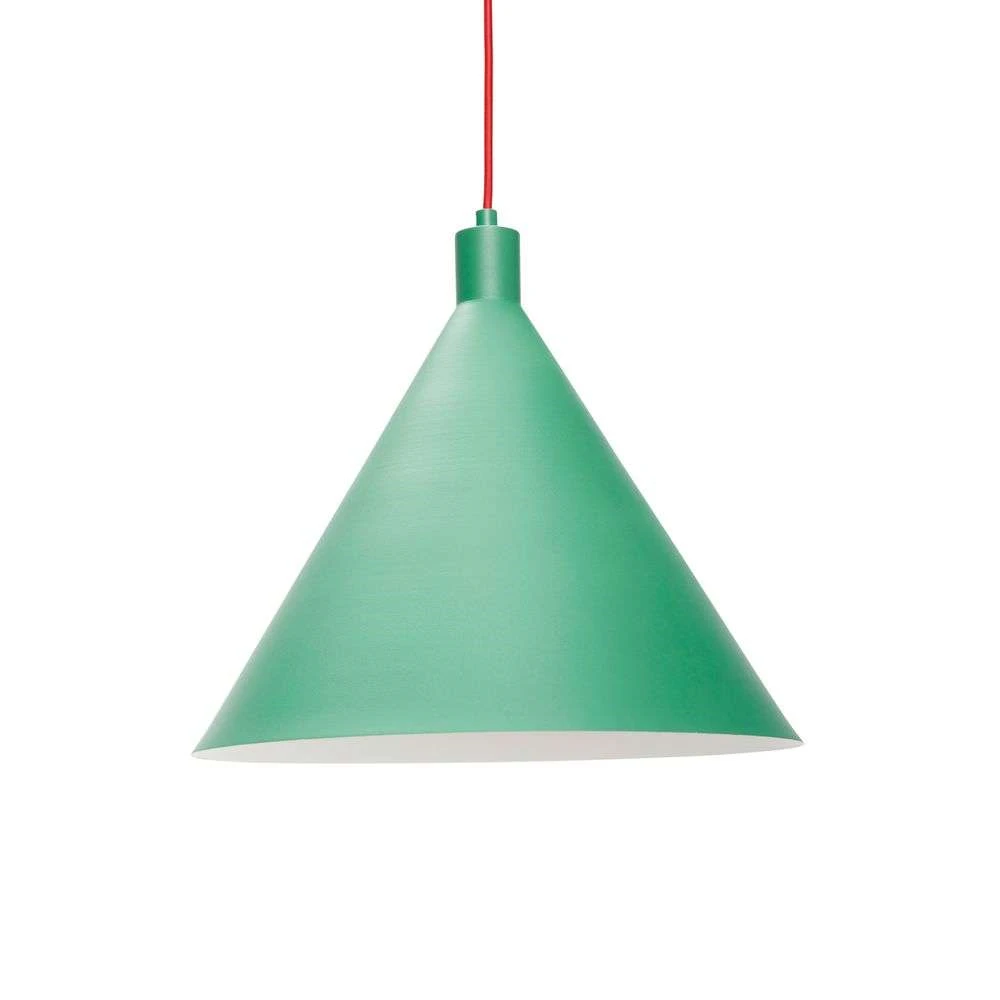 Yama Lámpara Colgante Ø40 Green/Red - Hübsch 3 Yama Lámpara Colgante Ø40 Green/Red - Hübsch - Imagen 3