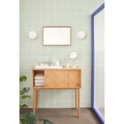 Kumu Aplique De Pared Ø25 Opal/Brass - Hübsch -Ofertas Flos Tienda 57127721128475