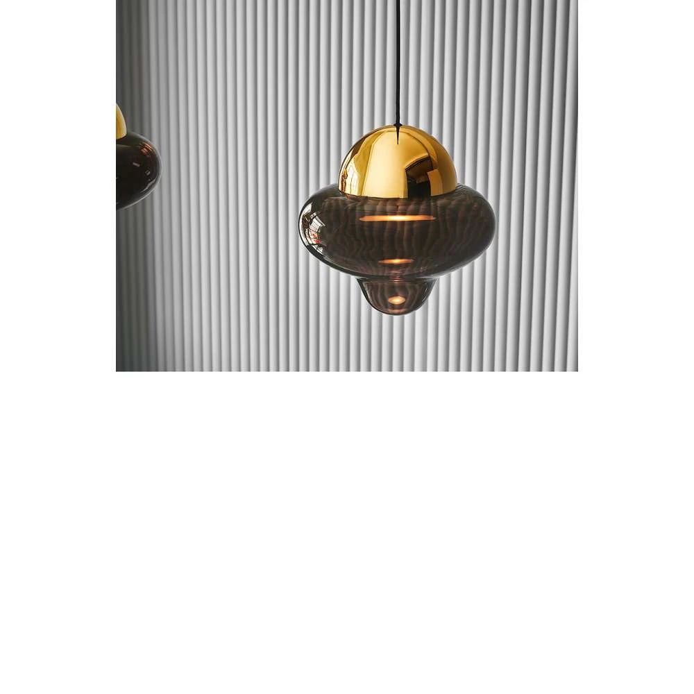 Nutty XL Lámpara Colgante Brown/Gold - Design By Us 2 Nutty XL Lámpara Colgante Brown/Gold - Design By Us - Imagen 2