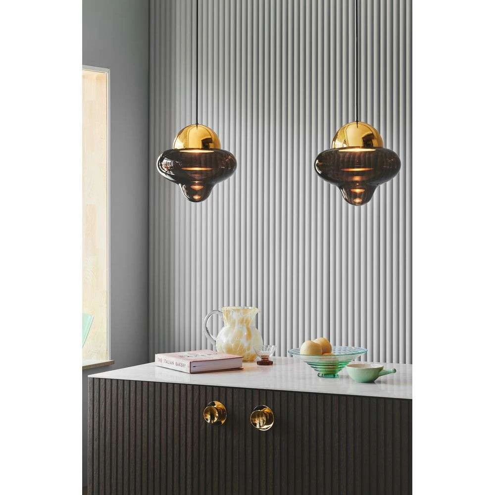 Nutty XL Lámpara Colgante Brown/Gold - Design By Us 3 Nutty XL Lámpara Colgante Brown/Gold - Design By Us - Imagen 3