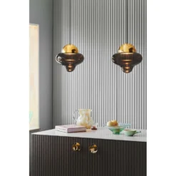 Nutty Lámpara Colgante Brown/Gold - Design By Us 7 Nutty Lámpara Colgante Brown/Gold - Design By Us -Ofertas Flos Tienda 5713874232518 3 1