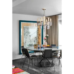 Harakiri Mini Chandelier Oro/Ahumado - Design By Us -Ofertas Flos Tienda 5713874240179harakiri mini chandelier brass smoke3