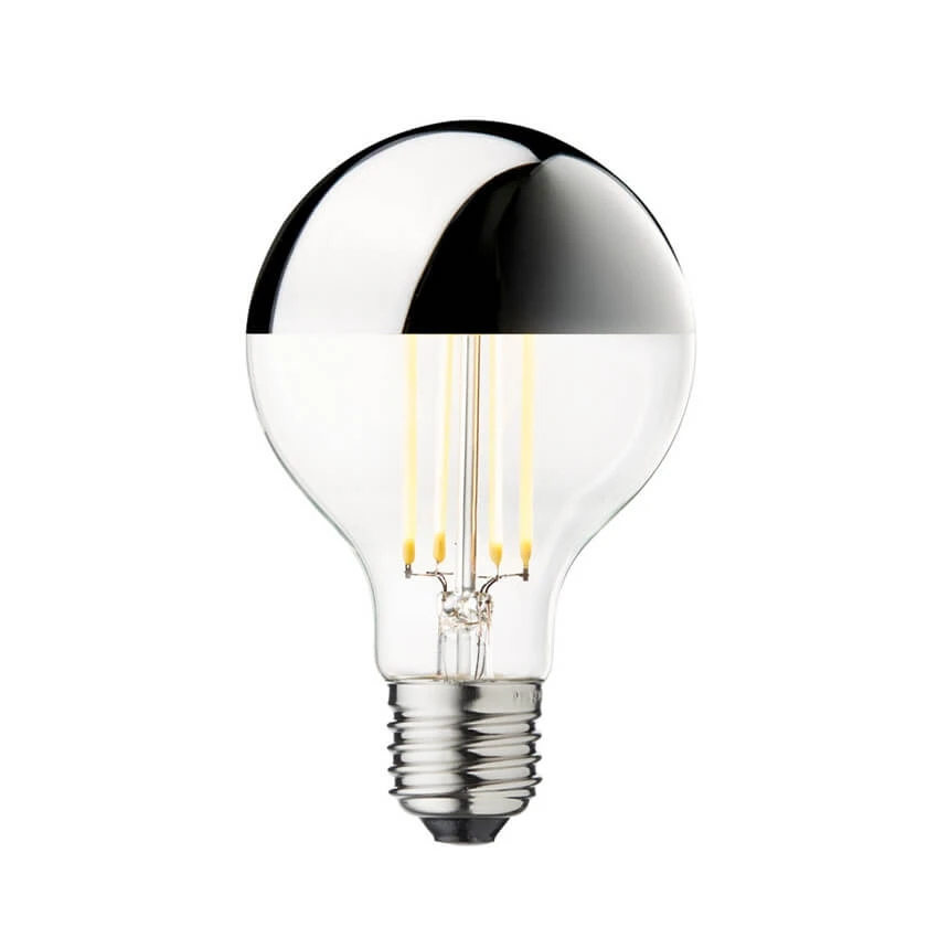 Bombilla LED 3,5W Globe Ø80 Crown Silver E27 - Design By Us 1 Bombilla LED 3,5W Globe Ø80 Crown Silver E27 - Design By Us