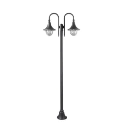 Lilou Lámpara Para Jardín Black - Lindby