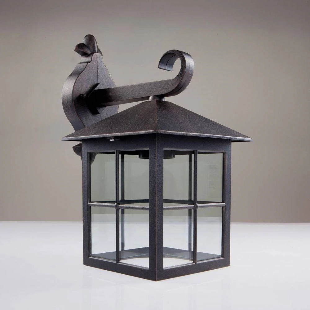 Ida Aplique De Pared Exterior Rust - Lindby 4 Ida Aplique De Pared Exterior Rust - Lindby - Imagen 4