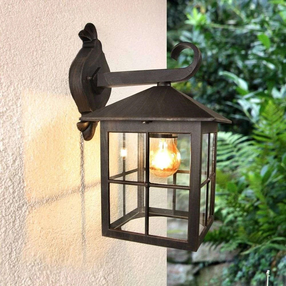 Ida Aplique De Pared Exterior Rust - Lindby 6 Ida Aplique De Pared Exterior Rust - Lindby - Imagen 6