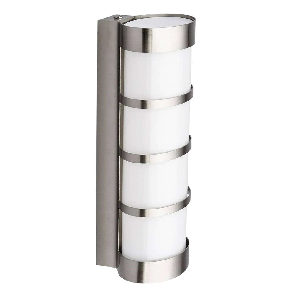 Leroy Aplique Pared Exterior Steel - Lucande 1 Leroy Aplique Pared Exterior Steel - Lucande