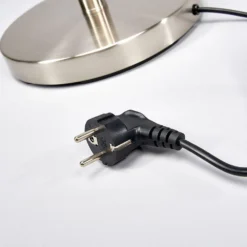 Elaina Lámpara De Pie Nickel/White - Lindby 10 Elaina Lámpara De Pie Nickel/White - Lindby -Ofertas Flos Tienda 62911065525225