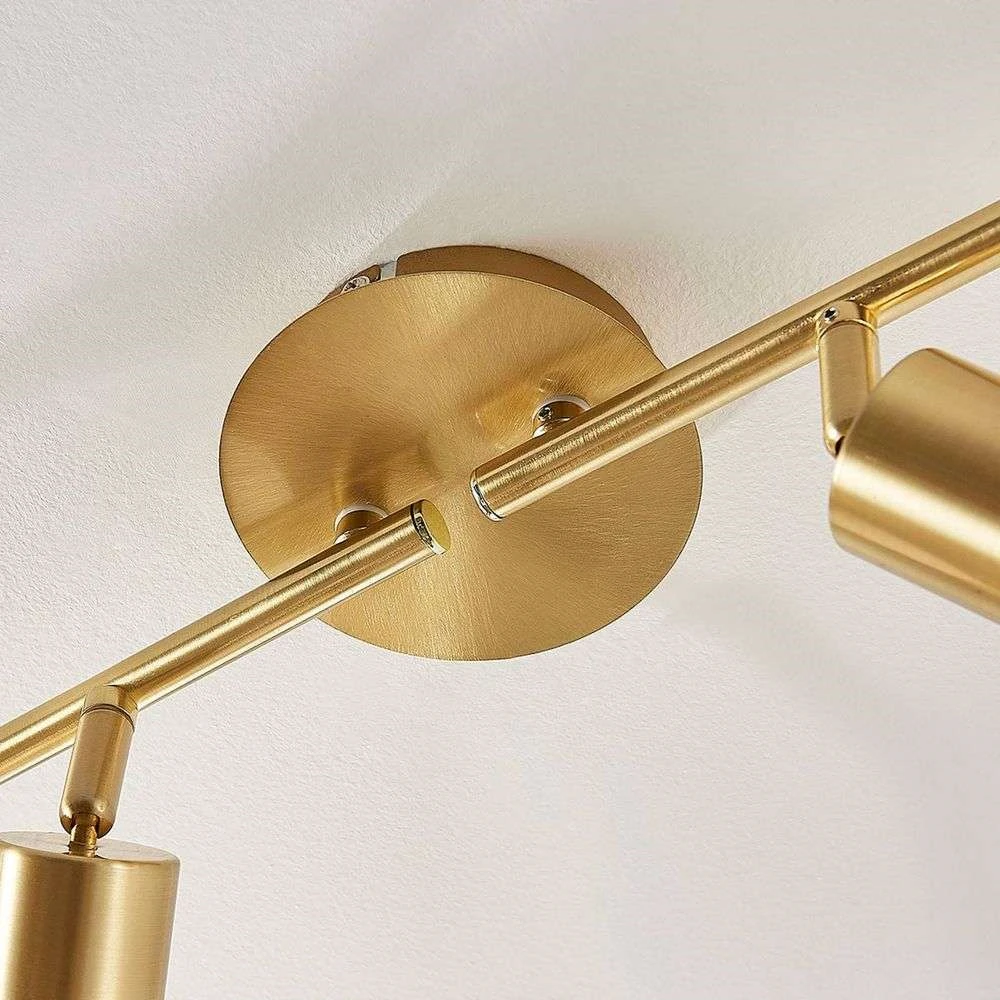 Eleina 4 Lámpara De Techo Brass - Lindby 6 Eleina 4 Lámpara De Techo Brass - Lindby - Imagen 6