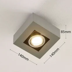 Vince 1 Lámpara De Techo Silver - Arcchio -Ofertas Flos Tienda 62911065568104