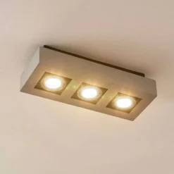 Vince 3 Lámpara De Techo Silvergrey - Arcchio 11 Vince 3 Lámpara De Techo Silvergrey - Arcchio -Ofertas Flos Tienda 62911065568346