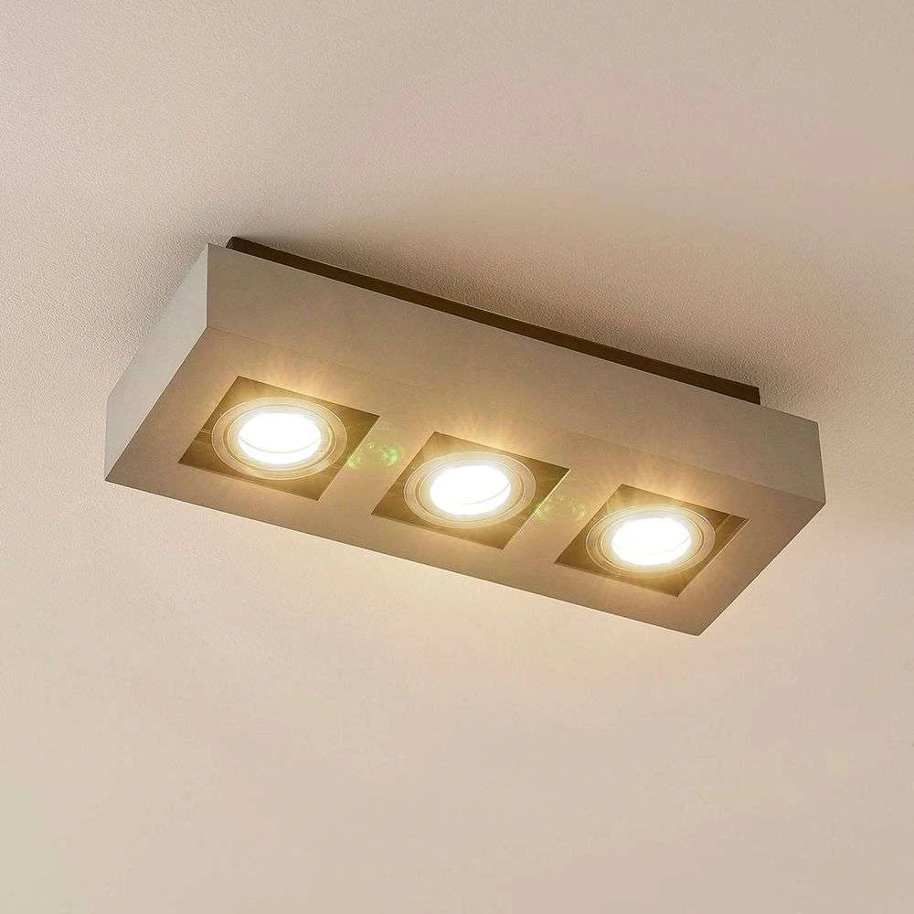 Vince 3 Lámpara De Techo Silvergrey - Arcchio 6 Vince 3 Lámpara De Techo Silvergrey - Arcchio - Imagen 6