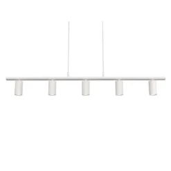 Lucy 5 Lámpara Colgante Matt White - Belid