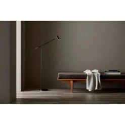 Cato Lámpara De Pie Negro Mate H1000 Regulable - Belid 9 Cato Lámpara De Pie Negro Mate H1000 Regulable - Belid -Ofertas Flos Tienda 7391534275013 13