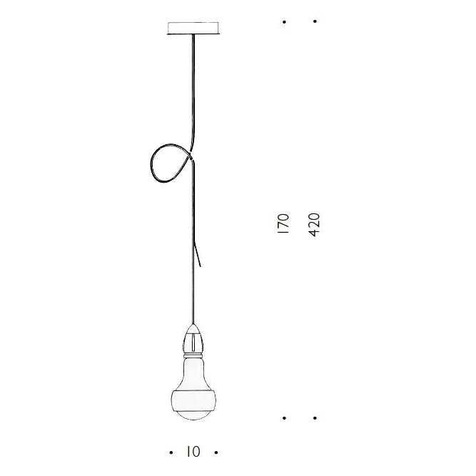 Johnny B. Good Lámpara Colgante - Ingo Maurer 4 Johnny B. Good Lámpara Colgante - Ingo Maurer - Imagen 4
