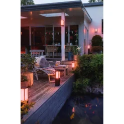 Impress Hue Aplique Exterior Narrow White/Color Amb. - Philips Hue 10 Impress Hue Aplique Exterior Narrow White/Color Amb. - Philips Hue -Ofertas Flos Tienda 8718696170489 impress hue udendoers vaeglampe narrow philips hue5