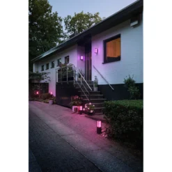 Impress Hue Aplique Exterior Large White/Color Amb. - Philips Hue -Ofertas Flos Tienda 8718696170496 impress hue udendoers vaeglampe larg8