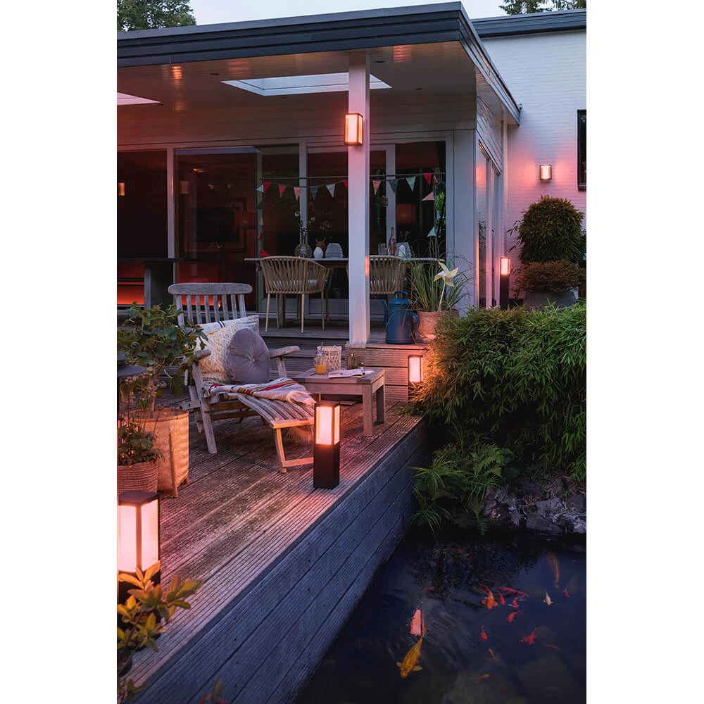 Impress Hue 230V Baliza Exterior Extension Low White/Color Amb. - Philips Hue 5 Impress Hue 230V Baliza Exterior Extension Low White/Color Amb. - Philips Hue - Imagen 5