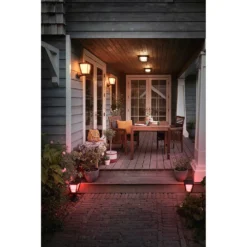 Econic Lámpara Jardín Exterior High White/Color Amb. - Philips Hue 10 Econic Lámpara Jardín Exterior High White/Color Amb. - Philips Hue -Ofertas Flos Tienda 8718696170601 econic hue bedlampe high philips hue5
