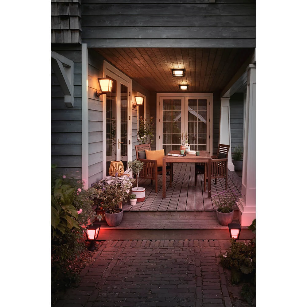 Econic Lámpara Jardín Exterior High White/Color Amb. - Philips Hue 5 Econic Lámpara Jardín Exterior High White/Color Amb. - Philips Hue - Imagen 5