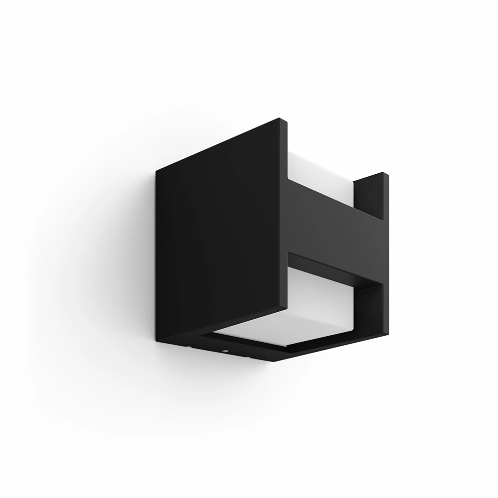 Fuzo 3 Aplique Exterior Square Hue White - Philips Hue 2 Fuzo 3 Aplique Exterior Square Hue White - Philips Hue - Imagen 2