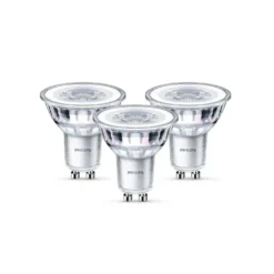 3-pack Bombilla LED 4,6W GU10 - Philips